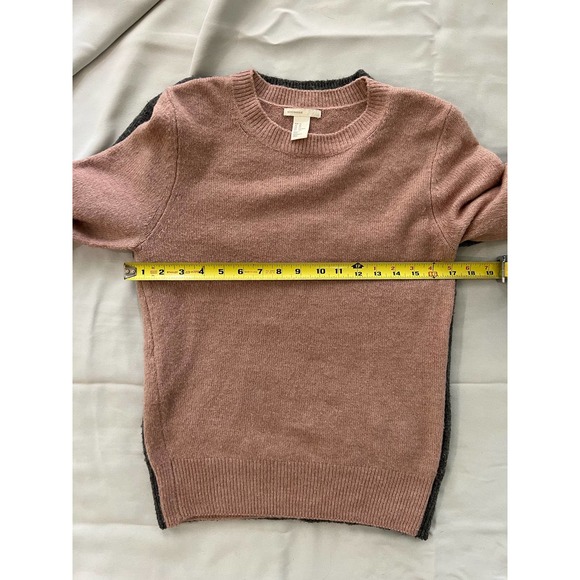 Bundle H&M Long-sleeved crewneck sweaters Gray & Powder Pink XS - Picture 7 of 8